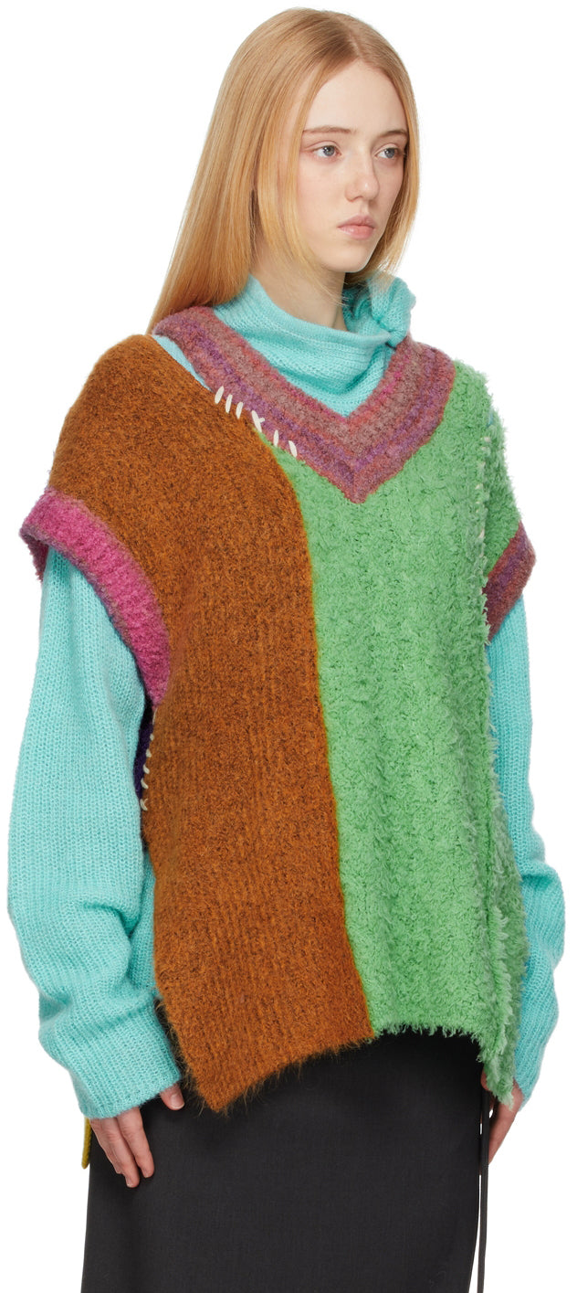 ANDERSSON BELL  Multicoloured Wool Blend Zoey Jumper Veronique Luxury Collections