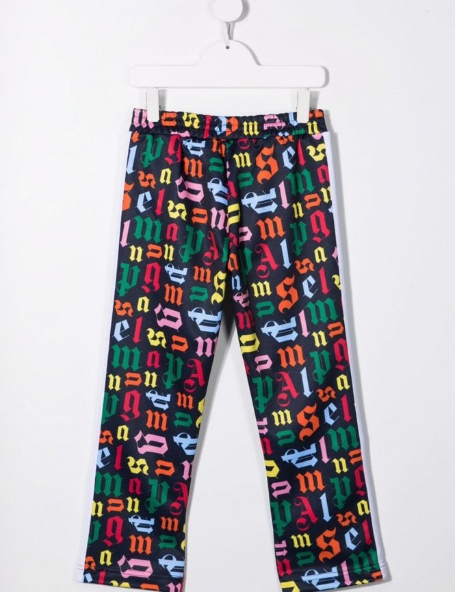 PALM ANGELS  Multicolour Letter Patterned Joggers Veronique Luxury Collections