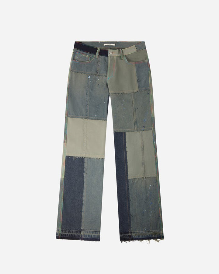 (di)vision patchwork-design straight-leg jeans Veronique Luxury Collections
