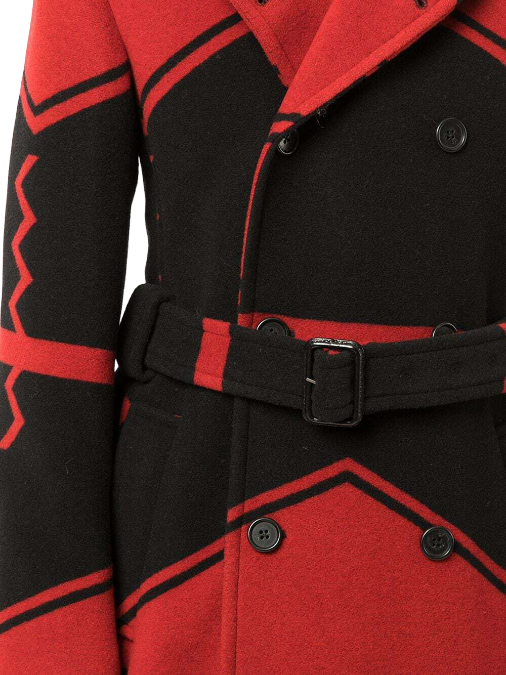 POLO RALPH LAUREN  Red Wool Infused Overcoat Veronique Luxury Collections