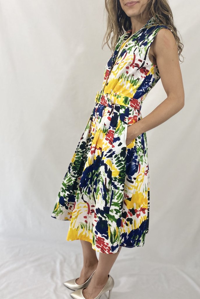 SAMANTHA SUNG  Minidress In Multicolor Veronique Luxury Collections