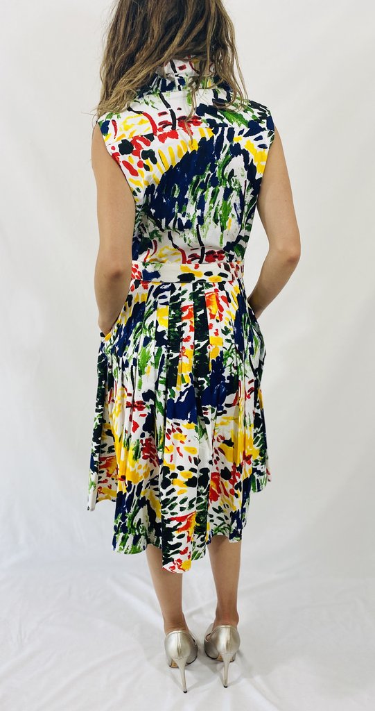 SAMANTHA SUNG  Minidress In Multicolor Veronique Luxury Collections