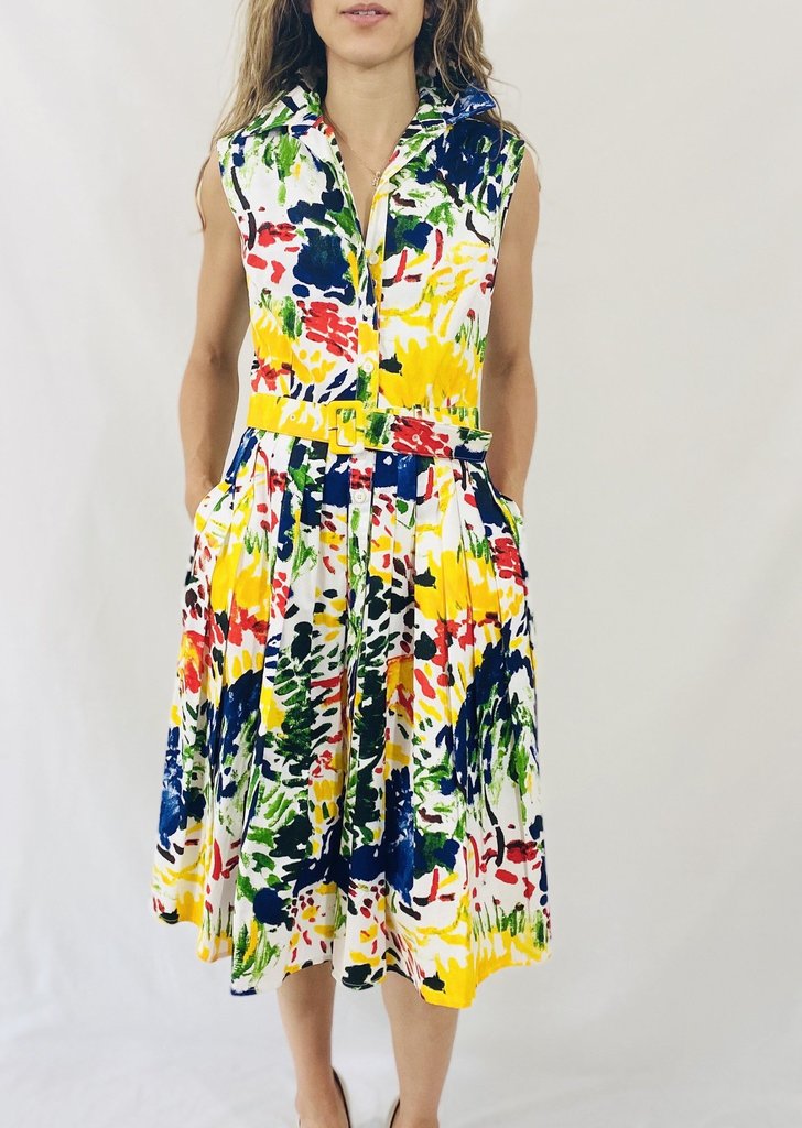 SAMANTHA SUNG  Minidress In Multicolor Veronique Luxury Collections