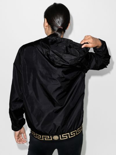 VERSACE  Black Shell Jacket Veronique Luxury Collections