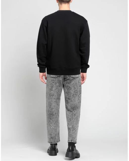 VERSACE JEANS COUTURE Black Baroque Print Sweatshirt Veronique Luxury Collections