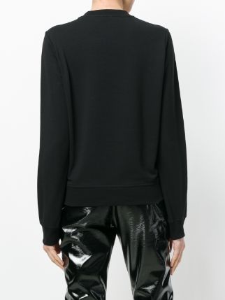 Love Moschino Logo Print Sweatshirt