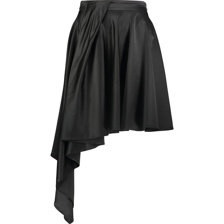Just Cavalli Black Asymmetric Skirt Veronique Luxury Collections