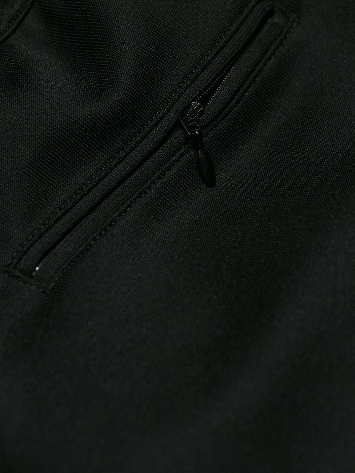 DSquared2 Black Glossy logo stripe Joggers Veronique Luxury Collections