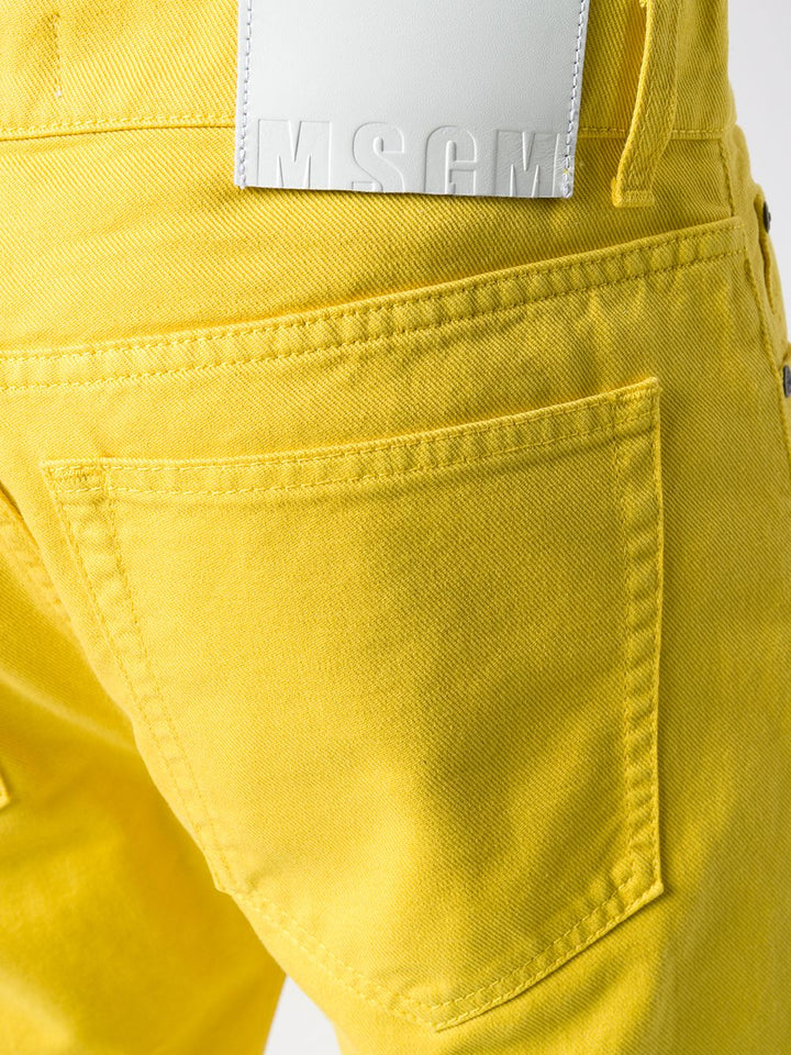 MSGM Regular Fit Trousers