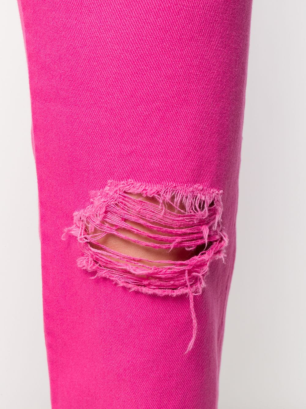 MSGM Fuschia Slim Fit Jeans
