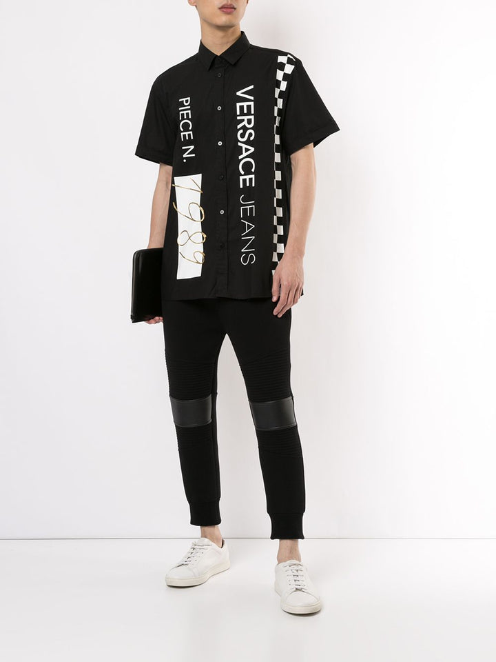 Versace Couture Logo Print Shirt Veronique Luxury Collections