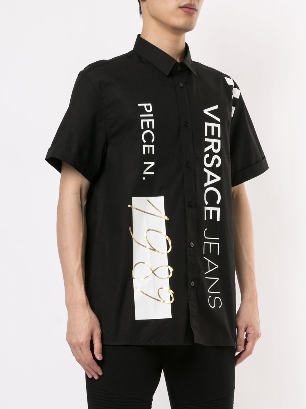 Versace Couture Logo Print Shirt Veronique Luxury Collections
