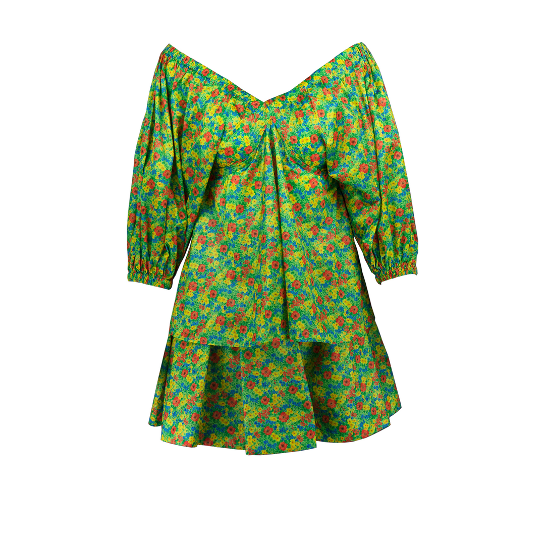MSGM Floral Print Bermuda Shorts Veronique Luxury Collections