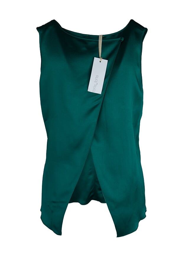 Forte Forte Tank Top In Peacock Veronique Luxury Collections