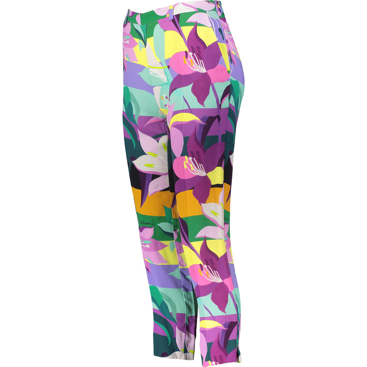 Just Cavalli Multicoloured Tapered Trousers