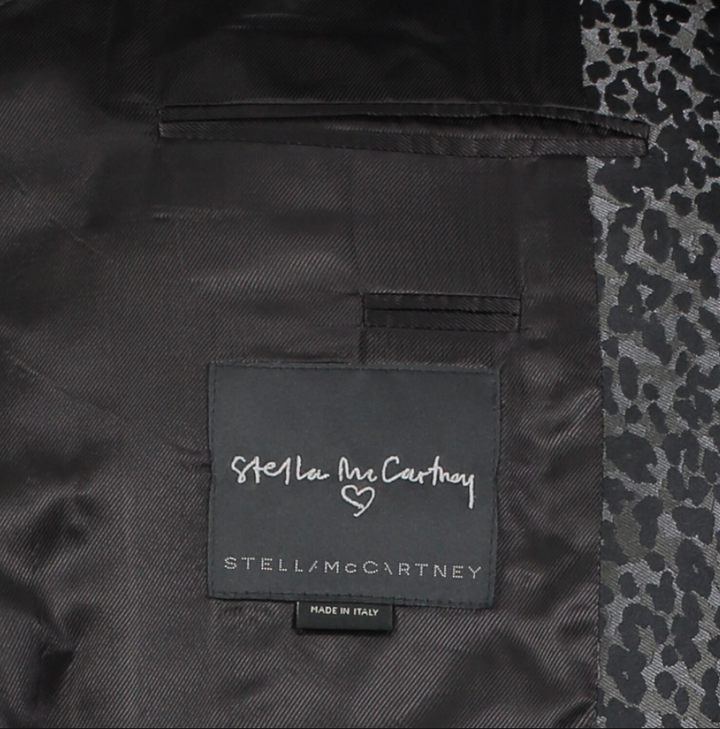 STELLA MCCARTNEY  Black Wool Tuxedo Blazer