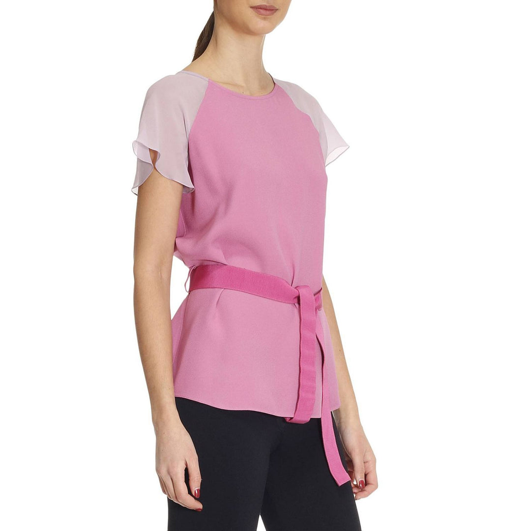 Emporio Armani Top With a Bow Veronique Luxury Collections
