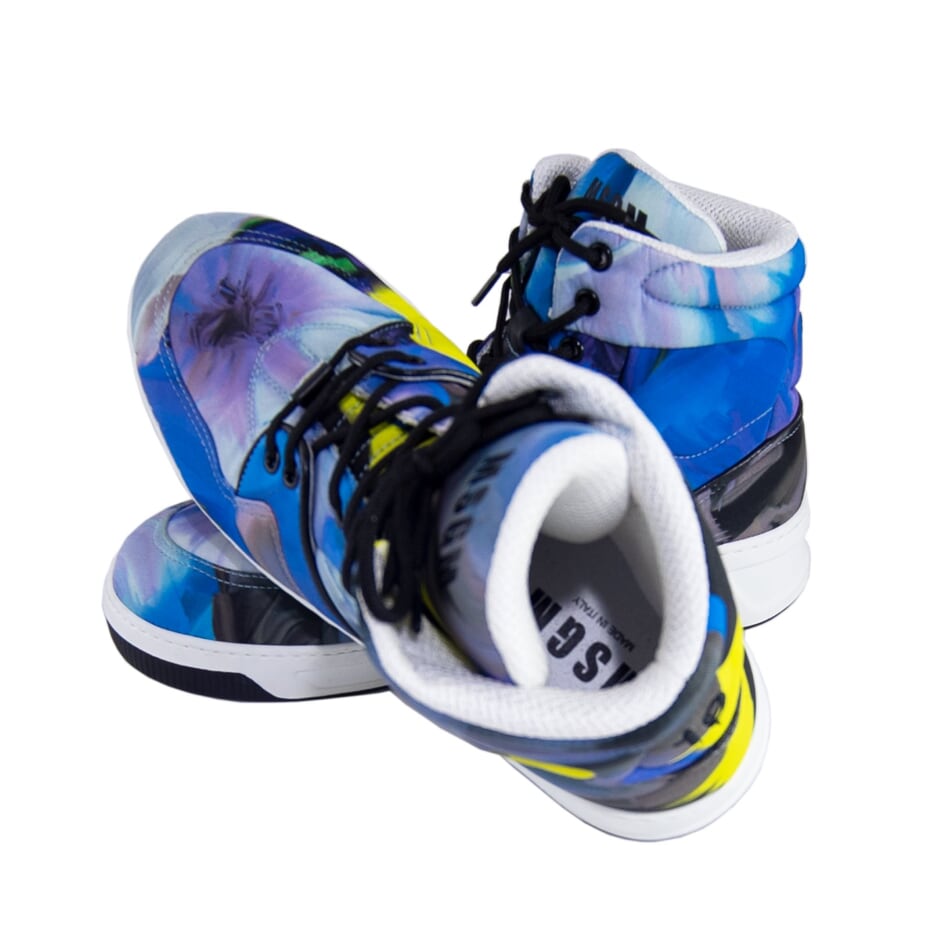 MSGM Multicolour High Top Sneakers