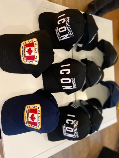 DSQUARED2 FLAG PATCH CAP Veronique Luxury Collections