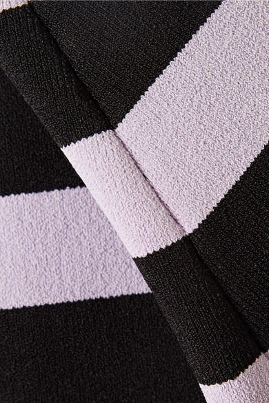 Proenza Schouler Striped Midi Skirt