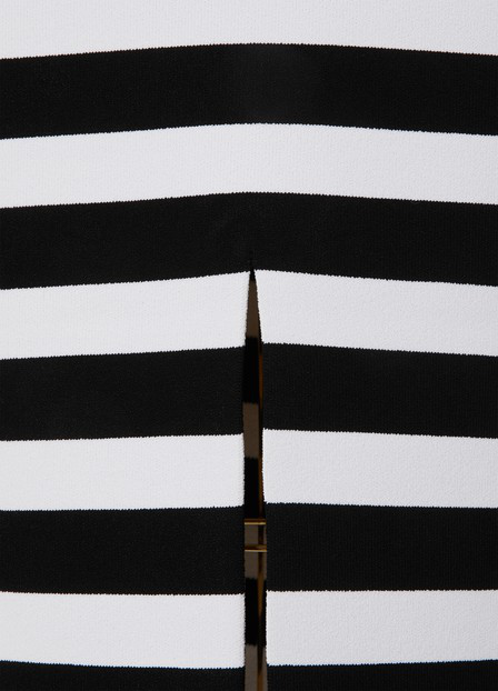 Proenza Schouler Striped Midi Skirt