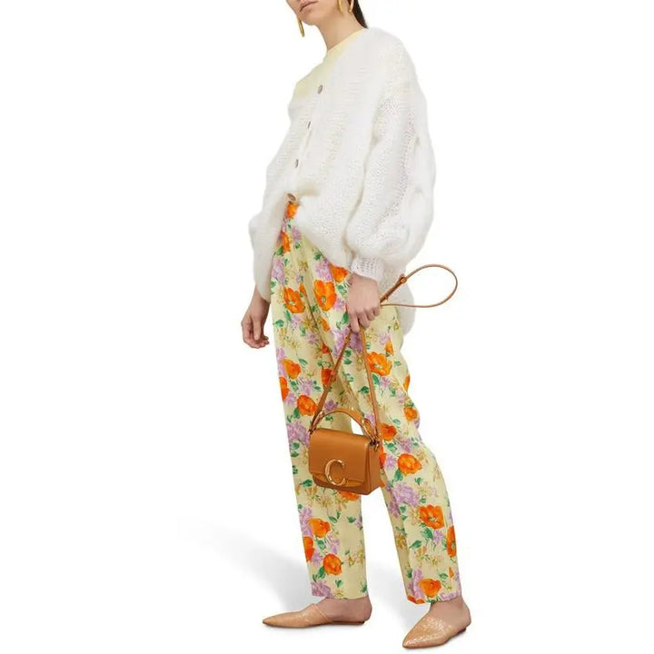 Dries Van Noten Floral-Print Pants Veronique Luxury Collections