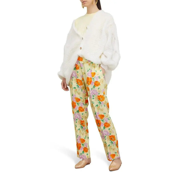 Dries Van Noten Floral-Print Pants Veronique Luxury Collections