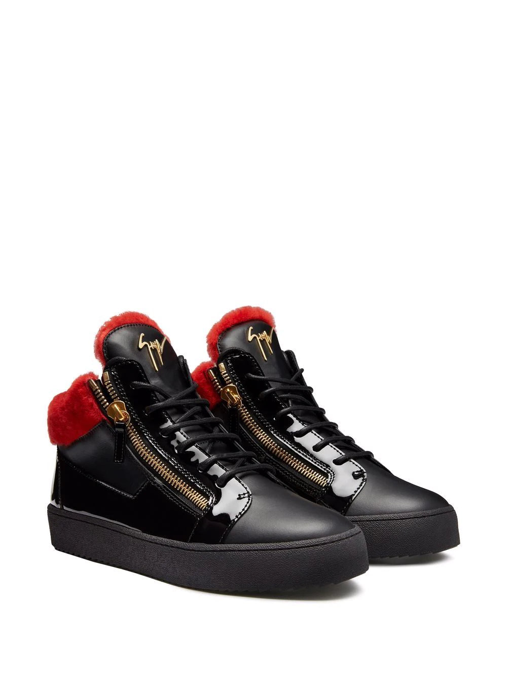 Giuseppe Zanotti Kriss leather sneakers Veronique Luxury Collections