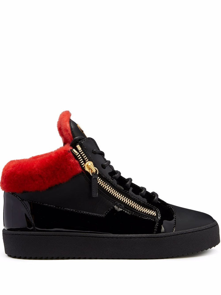 Giuseppe Zanotti Kriss leather sneakers Veronique Luxury Collections