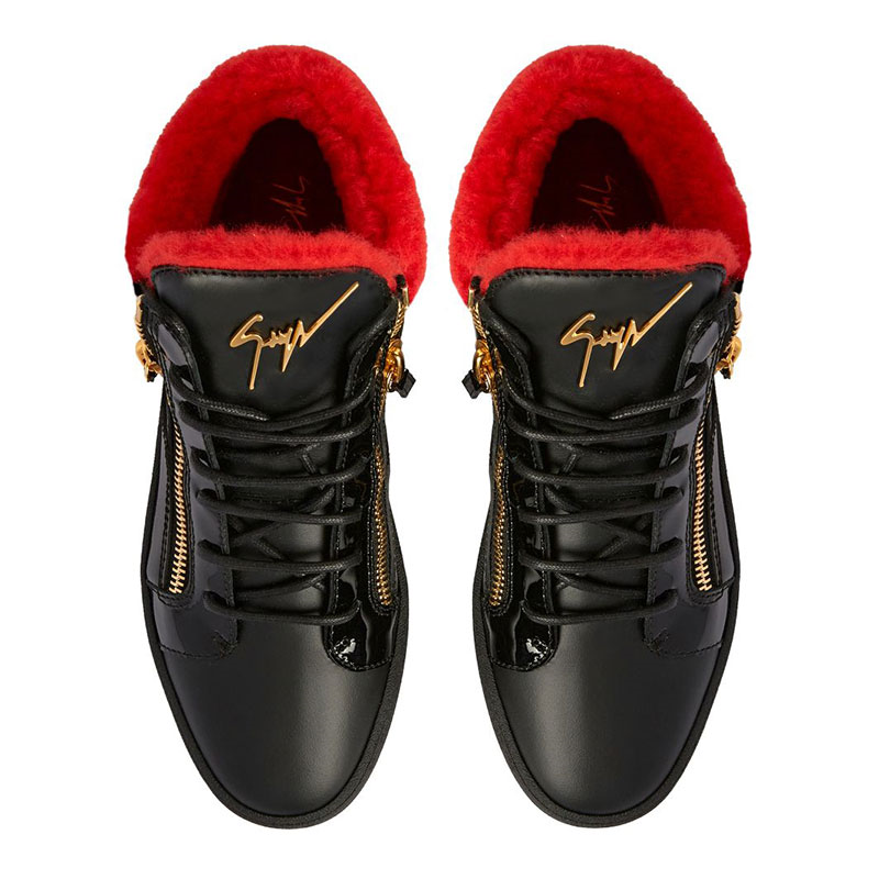Giuseppe Zanotti Kriss leather sneakers Veronique Luxury Collections
