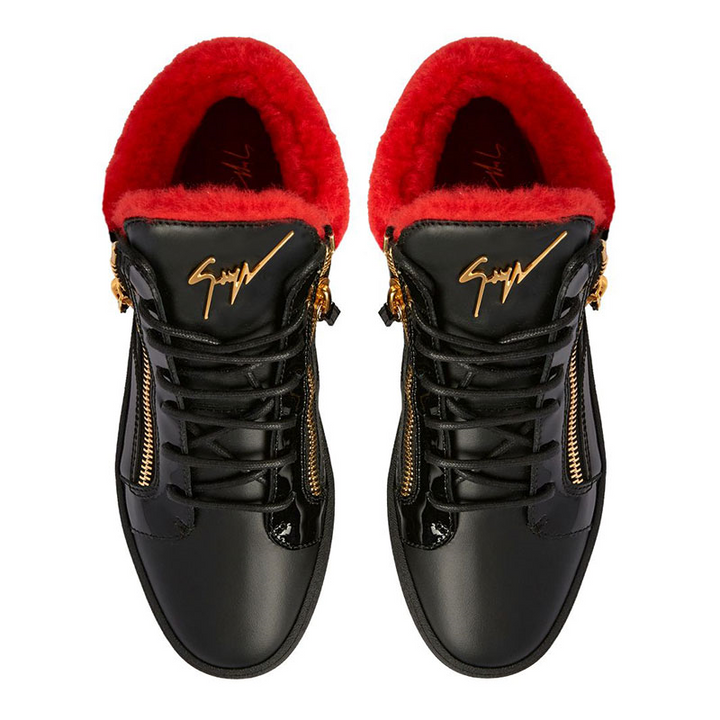 Giuseppe Zanotti Kriss leather sneakers Veronique Luxury Collections
