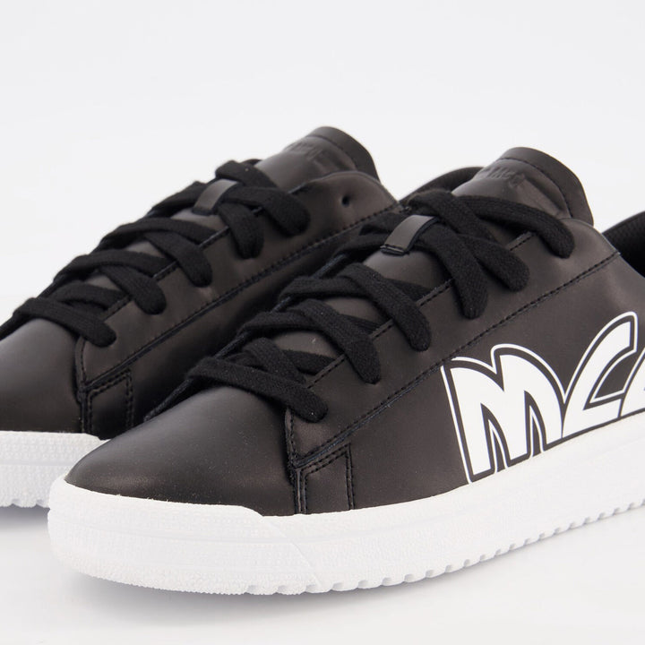 MCQ  Black Branded Trainers Veronique Luxury Collections