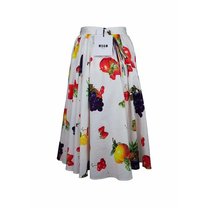 MSGM Fruit Print Midiskirt Veronique Luxury Collections