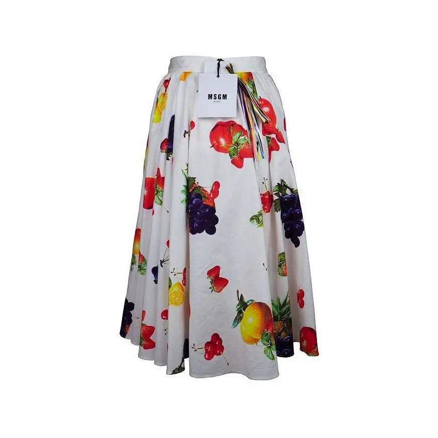 MSGM Fruit Print Midiskirt Veronique Luxury Collections
