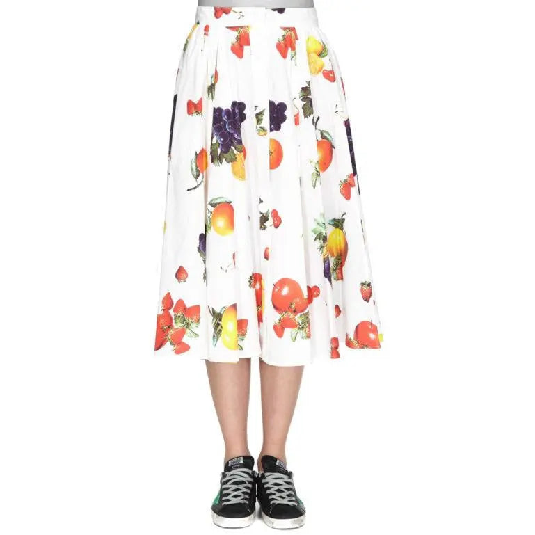 MSGM Fruit Print Midiskirt Veronique Luxury Collections
