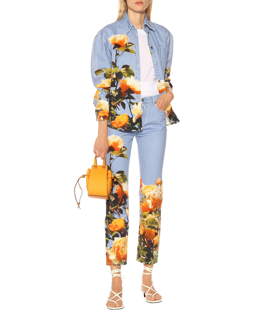 MSGM Mid-Rise Printed Jeans