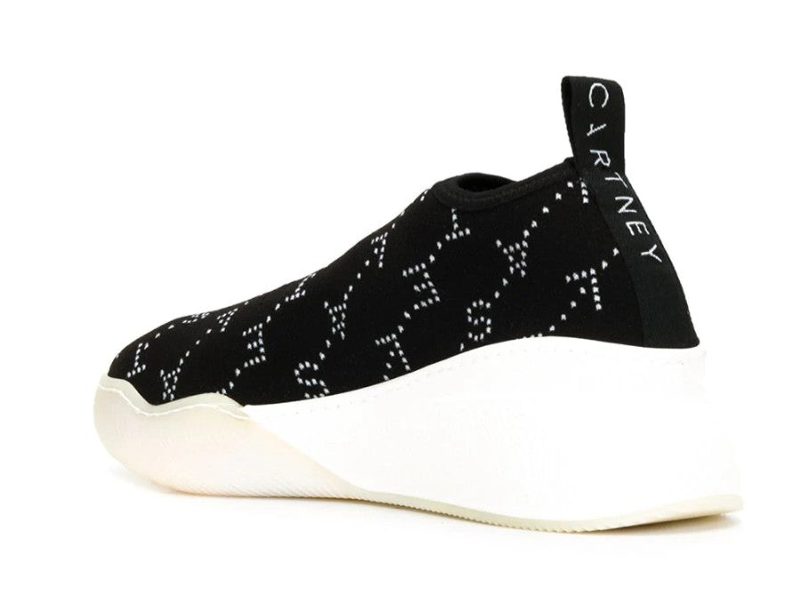 Stella Mccartney Loop Monogram Rhinestone Sneakers Veronique Luxury Collections