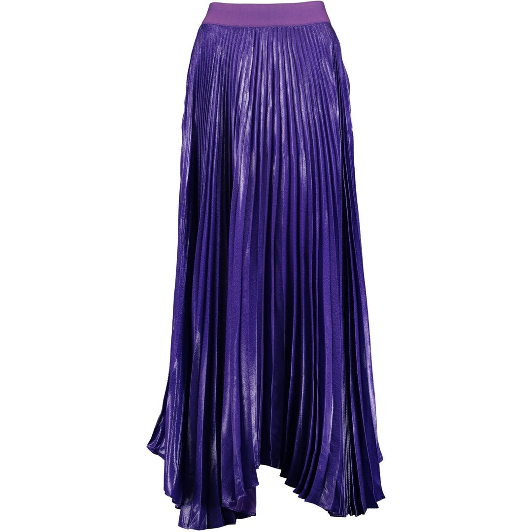 ALICE & OLIVIA  Violet Silk Blend Maxi Skirt Veronique Luxury Collections