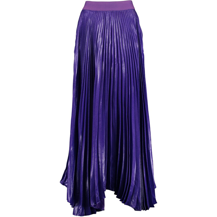 ALICE & OLIVIA  Violet Silk Blend Maxi Skirt Veronique Luxury Collections