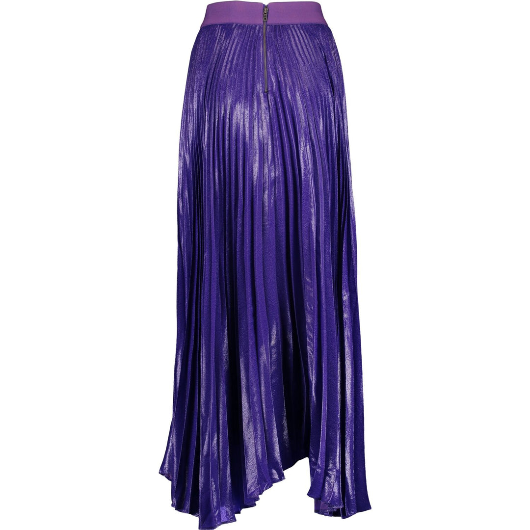 ALICE & OLIVIA  Violet Silk Blend Maxi Skirt Veronique Luxury Collections