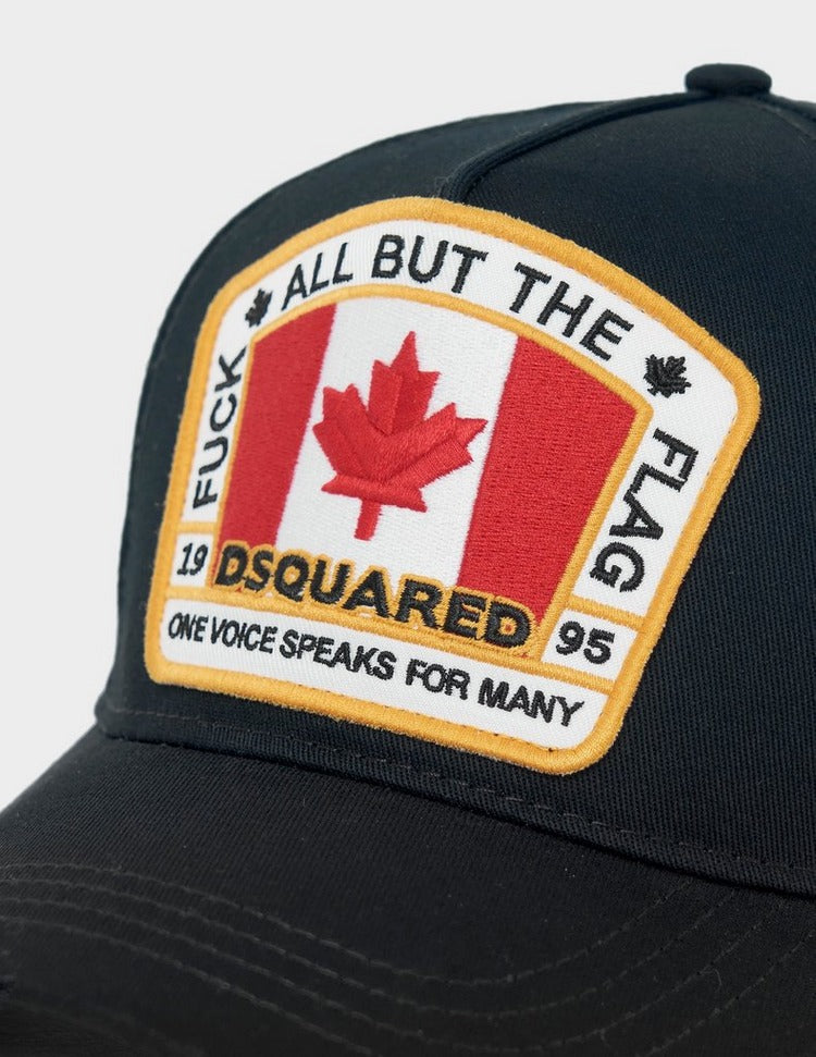 DSQUARED2 FLAG PATCH CAP Veronique Luxury Collections