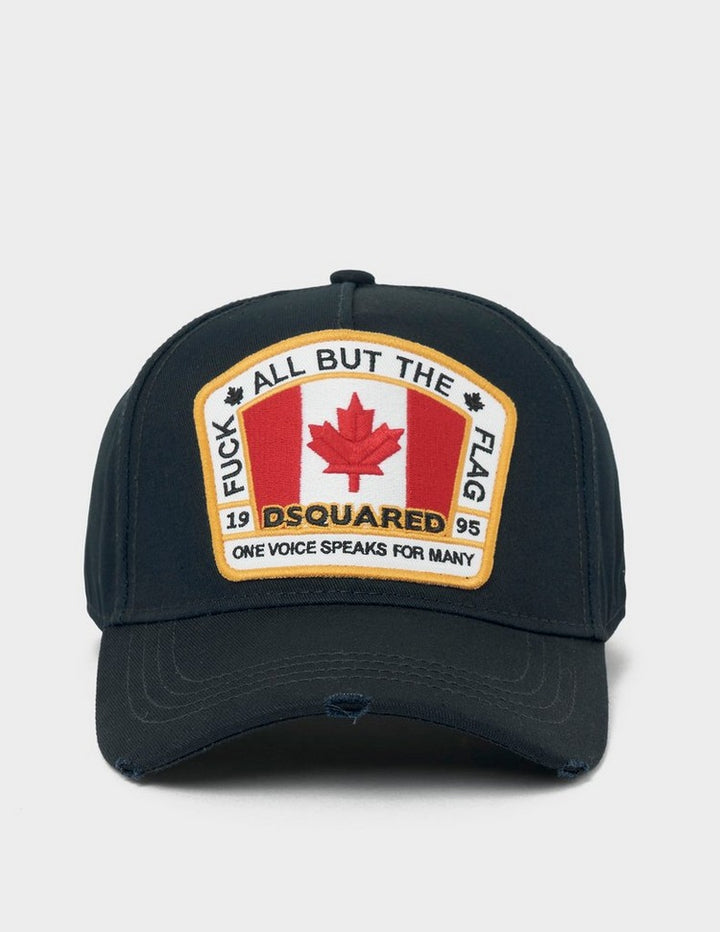 DSQUARED2 FLAG PATCH CAP Veronique Luxury Collections