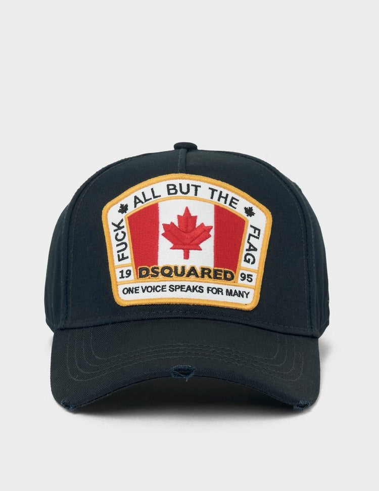 DSQUARED2 FLAG PATCH CAP Veronique Luxury Collections