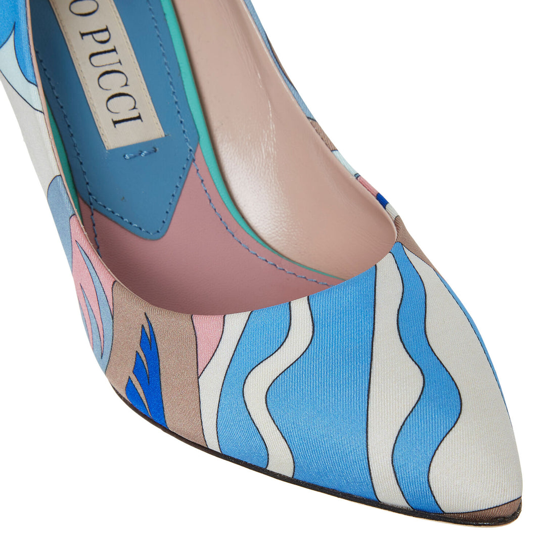 EMILIO PUCCI  Multicoloured Patterned Court Shoes Veronique Luxury Collections