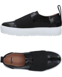 Jil Sander Leather Slip-on Sneakers Veronique Luxury Collections