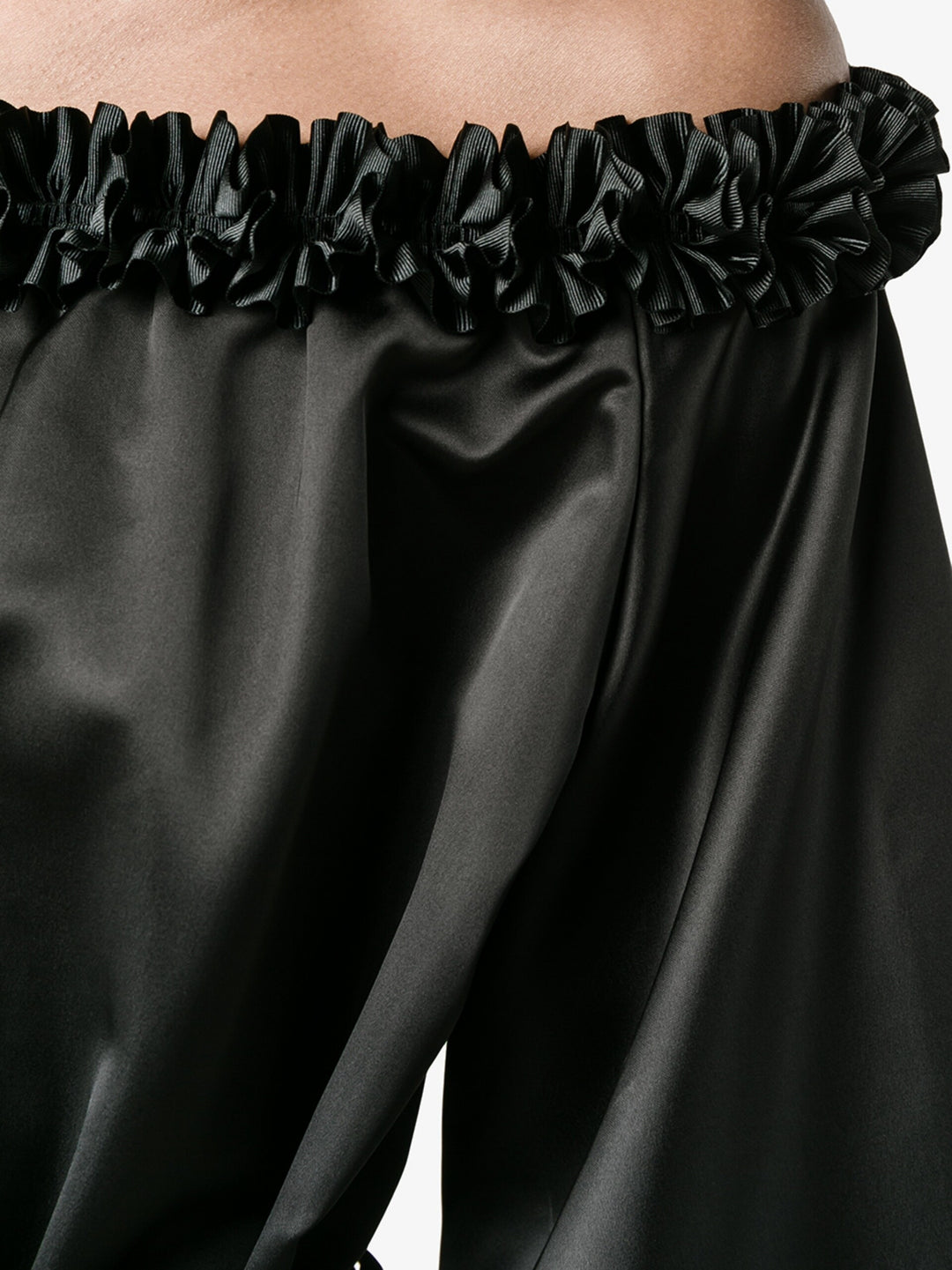 Jour/Né Ruffle Off Shoulder Blouse Veronique Luxury Collections