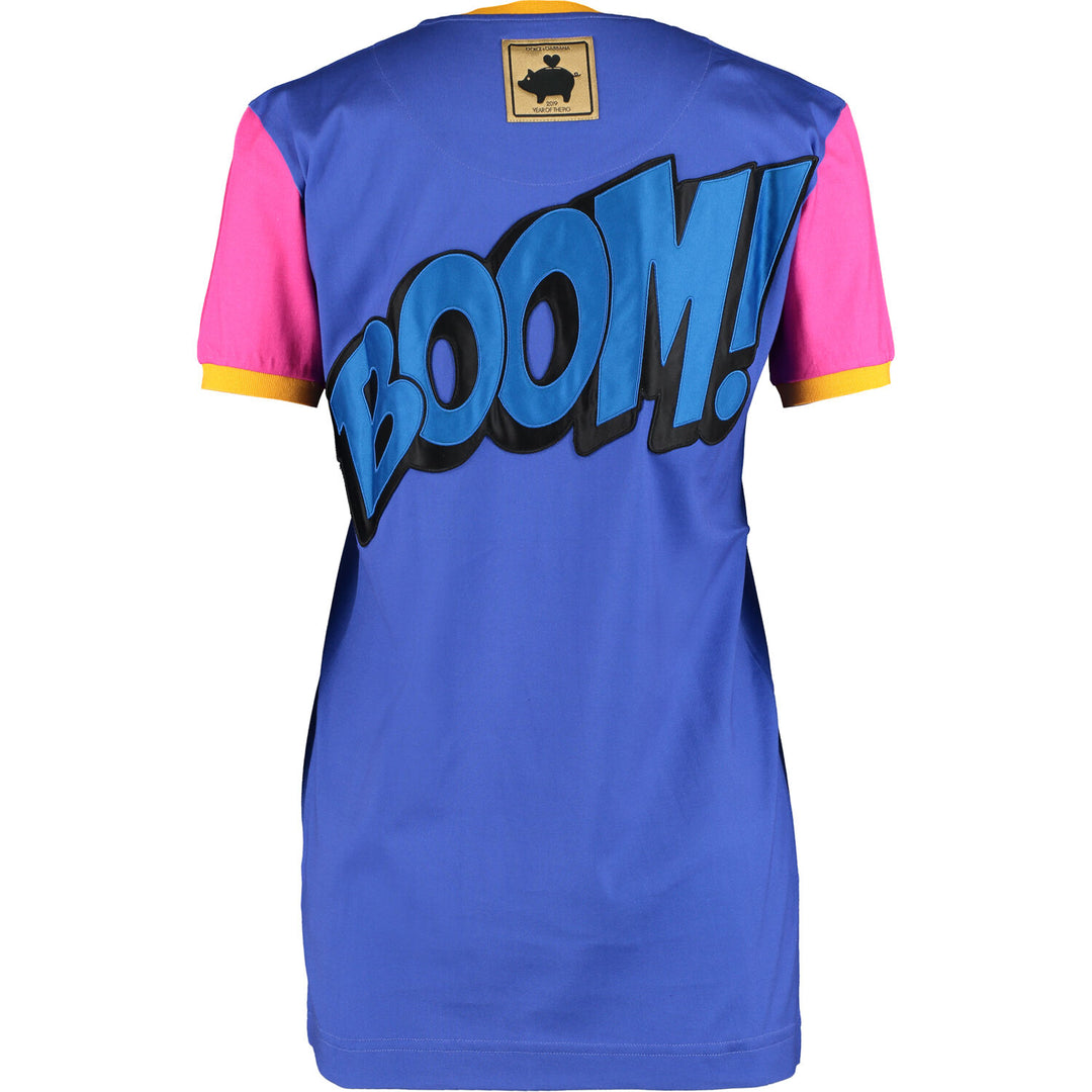 DOLCE & GABBANA  Multicolour Graphic T Shirt Veronique Luxury Collections