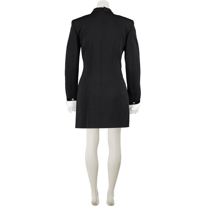 PHILOSOPHY DI LORENZO SERAFINI  Black Studded Mini Dress