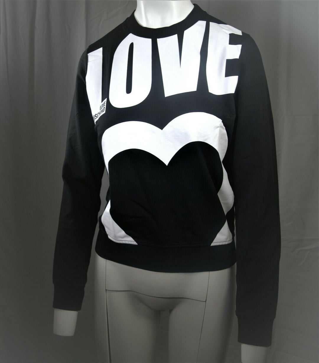 Love Moschino Logo Print Sweatshirt