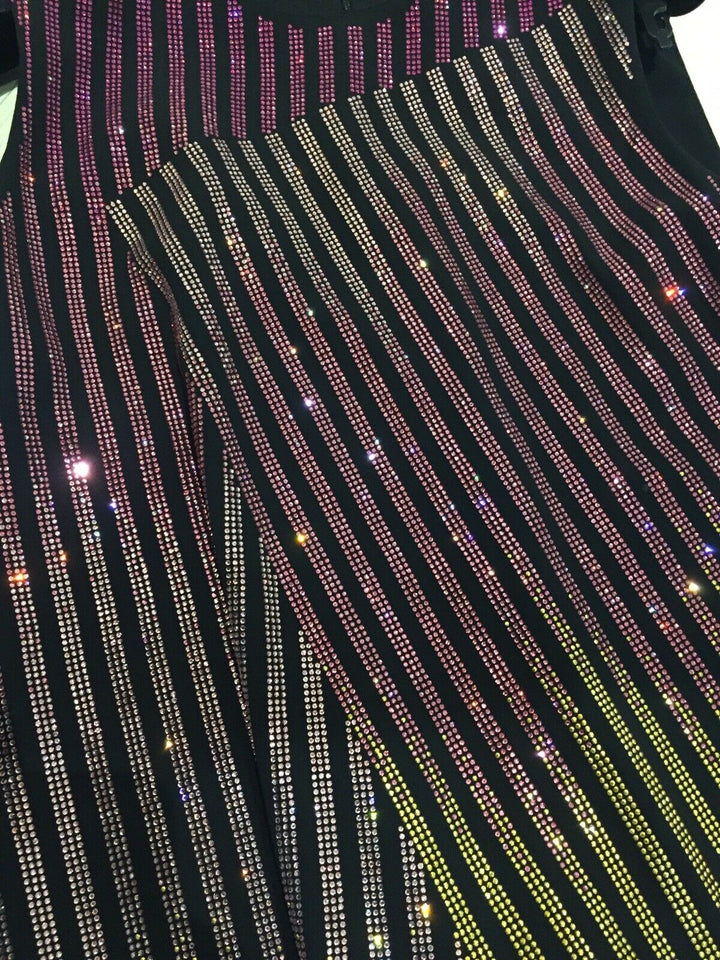 Versace Rhinestone-Embellished Dress Veronique Luxury Collections